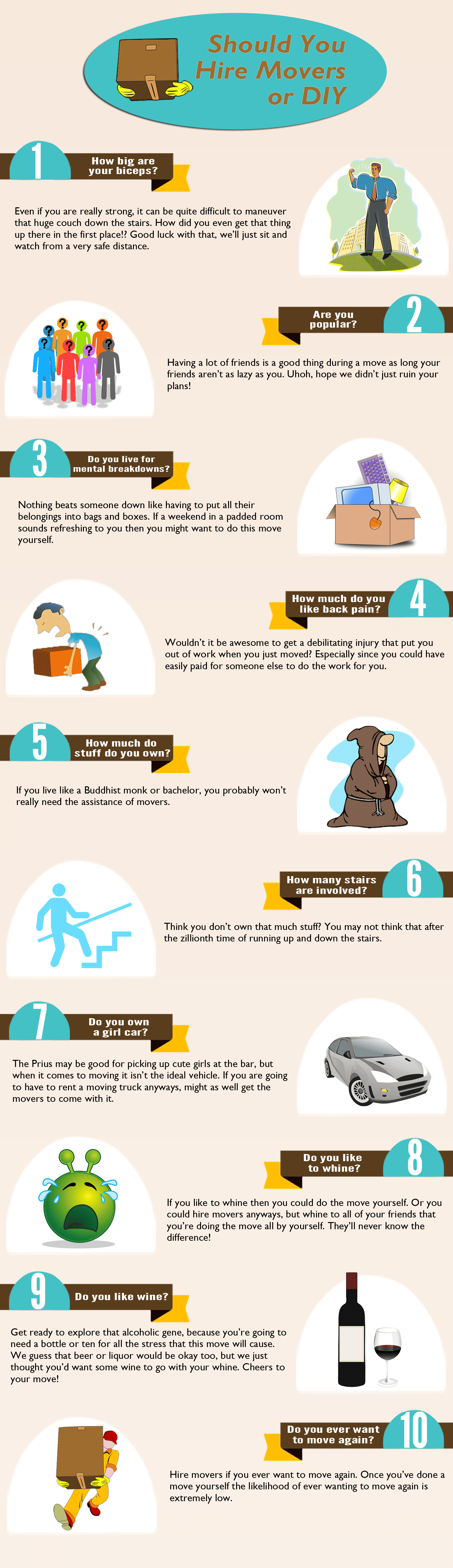 Funny guide on hiring movers vs DIY